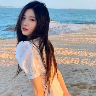 头发松散